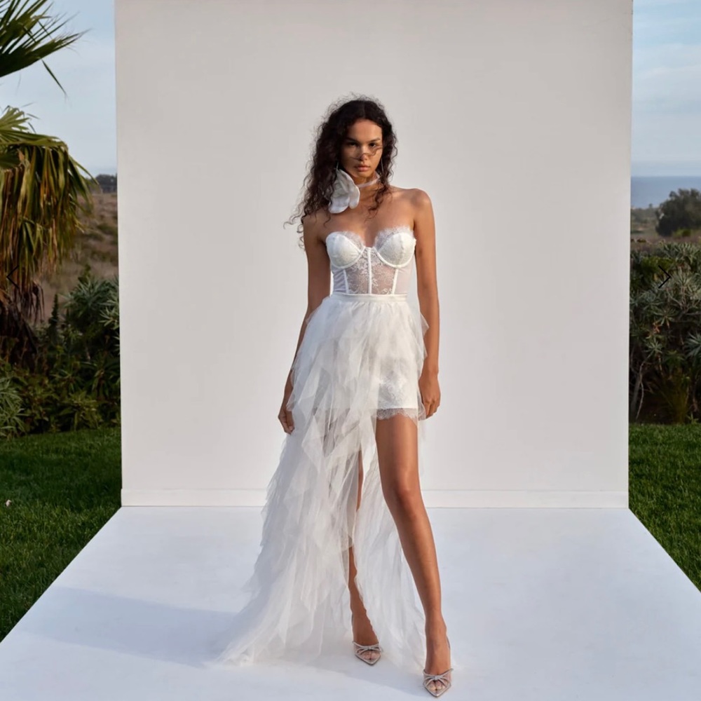 For Love & Lemons X Revolve Bustier Gown